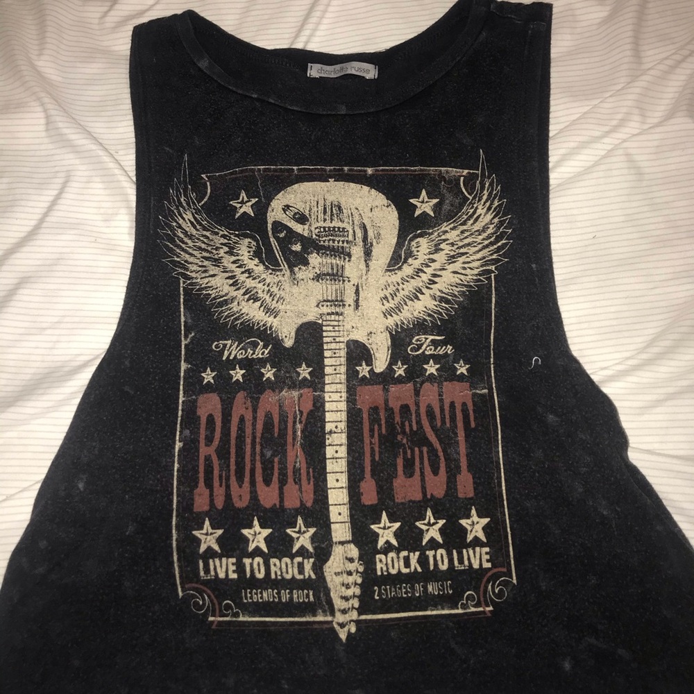 Charlotte Russe tank crop top